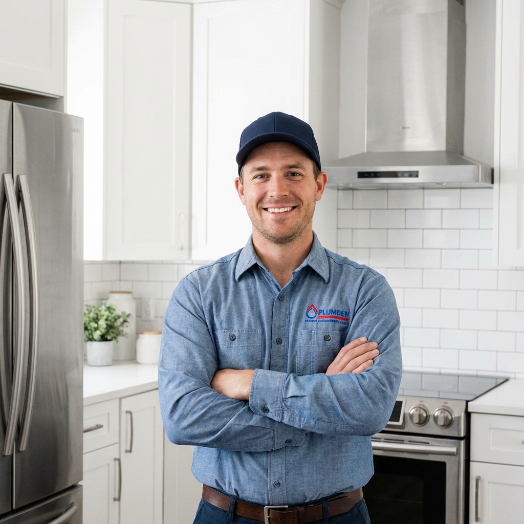 Professional emergency plumber working on pipes in Lake Mathews